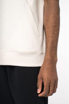Unisex Kapuzen-Sweatshirt mit überschnittener Schulterpartie aus French Terry, Foto 8