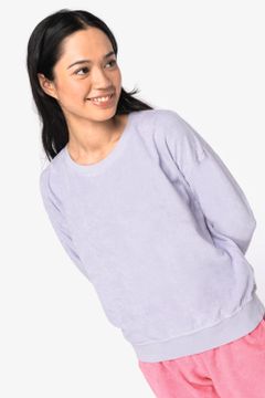 Damen-Sweatshirt aus Frottee, Foto 2