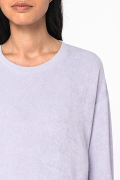 Damen-Sweatshirt aus Frottee, Foto 4