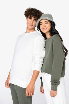 Unisex Sweatshirt mit Rundhalsausschnitt aus French Terry, Foto 2