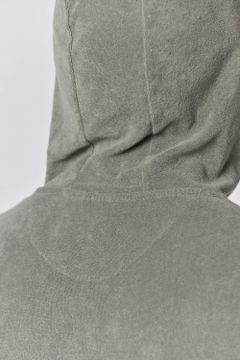 Kapuzensweatshirt aus Frottee mit Reißverschluss für Herren, Foto 8