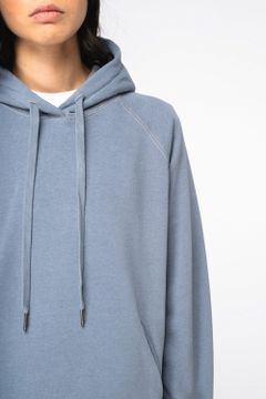 Damen Kapuzensweatshirt Raglan, Foto 4