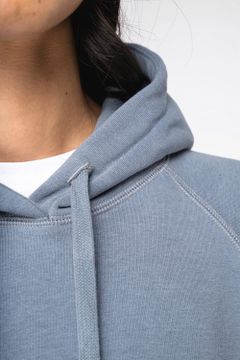 Damen Kapuzensweatshirt Raglan, Foto 5