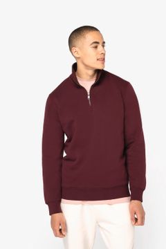 Sweatshirt mit Stehkragen und Reißverschluss für Herren, Foto 3