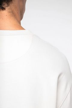 Unisex Sweatshirt mit Rundhalsausschnitt und hängenden Schultern aus French Terry, Foto 9