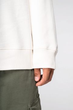 Unisex Sweatshirt mit Rundhalsausschnitt und hängenden Schultern aus French Terry, Foto 10