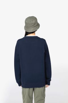Unisex Sweatshirt mit Rundhalsausschnitt und hängenden Schultern aus French Terry, Foto 5
