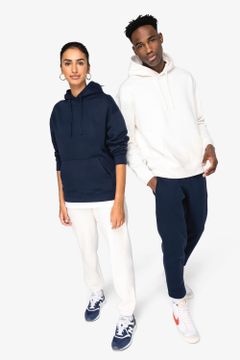 Unisex Kapuzen-Sweatshirt mit hängenden Schultern aus gebürstetem Molton, Foto 7