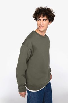 Oversize Unisex-Sweatshirt mit Rundhalsausschnitt 350 g/m², Foto 3