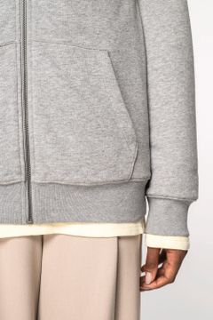 Unisex-Sweatshirt mit Reißverschluss und Sherpa-Futter, Foto 9
