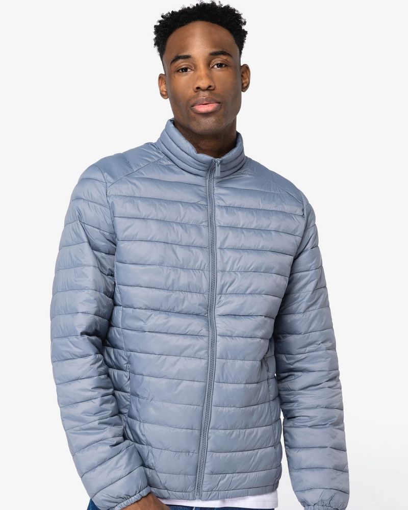 Leichte Herren-Steppjacke - Mineral Grey