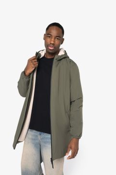 Vollständige wasserdichte und gefütterte Sherpa Unisex-Jacke, Foto 2