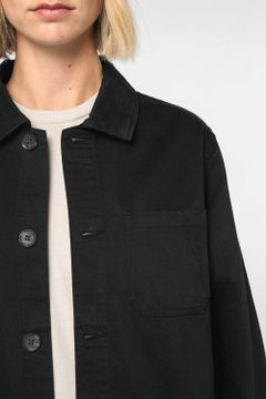 Gewaschene Unisex-Workerjacke, Foto 7