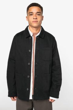 Gewaschene Unisex-Workerjacke, Foto 1