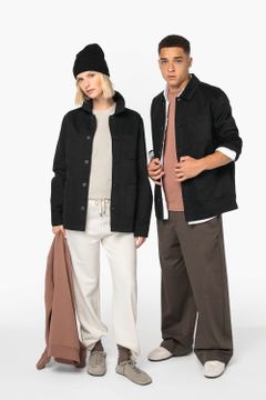 Gewaschene Unisex-Workerjacke, Foto 4