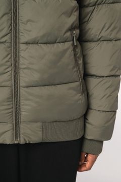 Unisex-Steppjacke mit Teddykragen, Foto 8