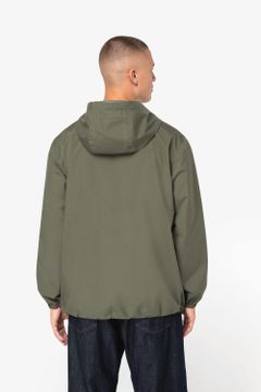 Wasserdichte Unisex-Windjacke mit Viertel-Reißverschluss, Foto 4