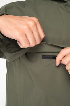 Wasserdichte Unisex-Windjacke mit Viertel-Reißverschluss, Foto 7