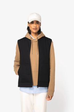 Gesteppte Unisex-Twill-Bodywarmer mit Teddykragen, Foto 2