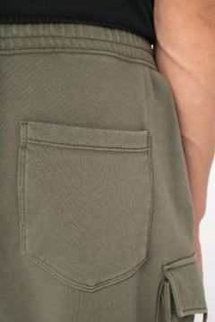 Ausgewaschene French Terry Cargo-Shorts für Herren, Foto 6