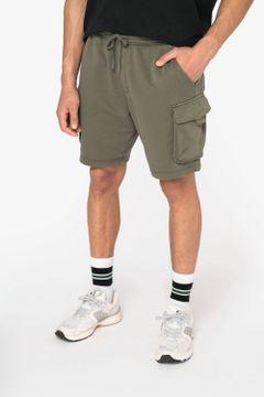 Ausgewaschene French Terry Cargo-Shorts für Herren, Foto 1
