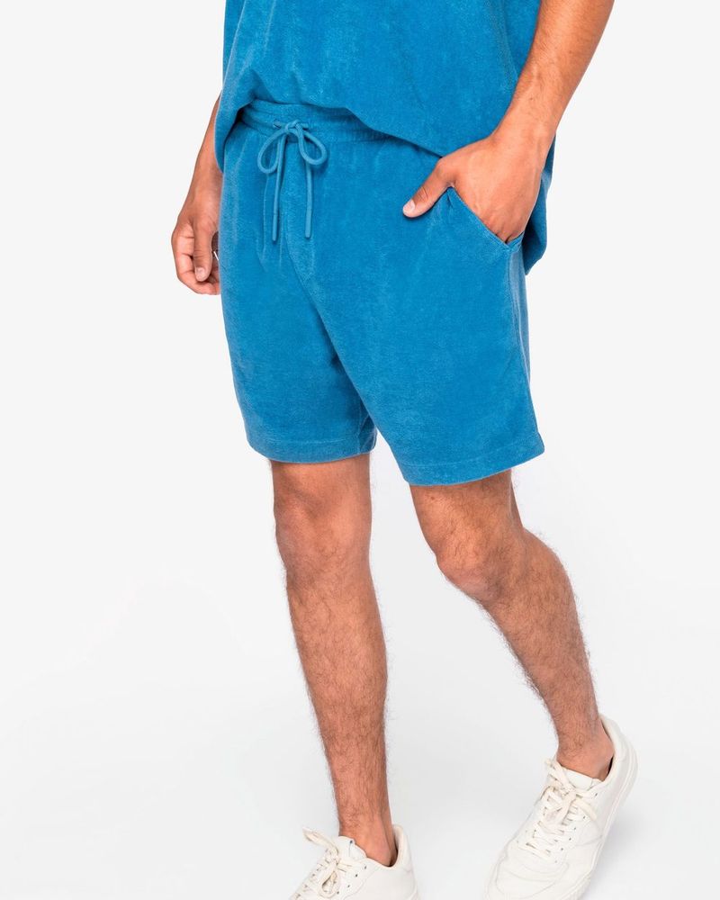 Herrenshorts aus Frottee - Ivory