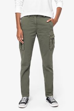 Ausgewaschene Cargohose für Damen, Foto 1
