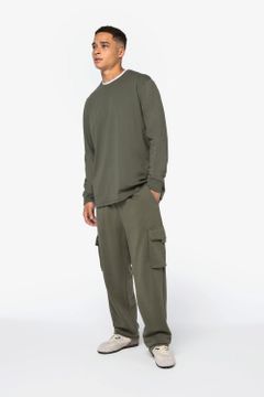 Cargohose aus verwaschenem French Terry für Herren, Foto 4