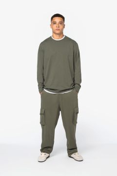 Cargohose aus verwaschenem French Terry für Herren, Foto 2