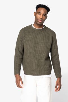 Herrenpullover in Grobstrick, Foto 1